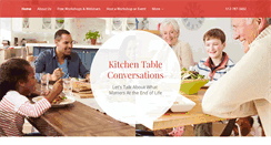 Desktop Screenshot of kitchentableconversations.org
